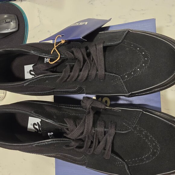 Vans OTW Sk8 Mid 83 LX ALL BLACK Mens WTAPS NOAH J CREW SIZE 10 NEW - Picture 10 of 16